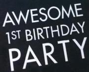 Awesome 1st Birthday Party